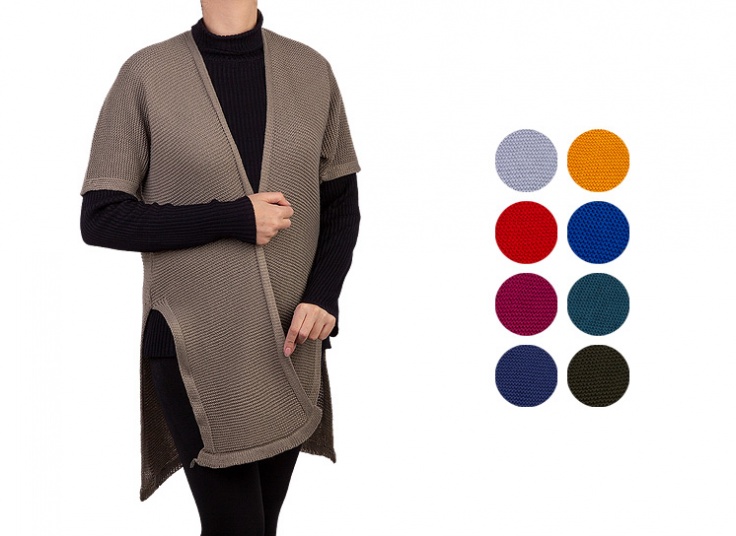 مانتو بافت زنانه مدل عبایی