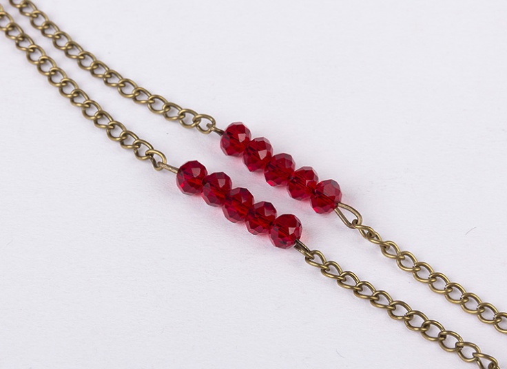 گردنبند انار طبیعی یلدا