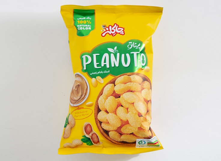 اسنک بادام زمینی چاکلز