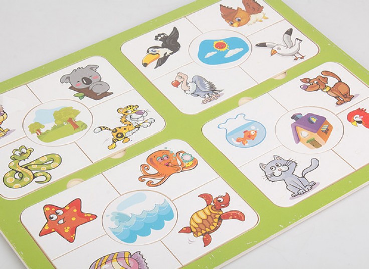 دو مدل پازل چوبی