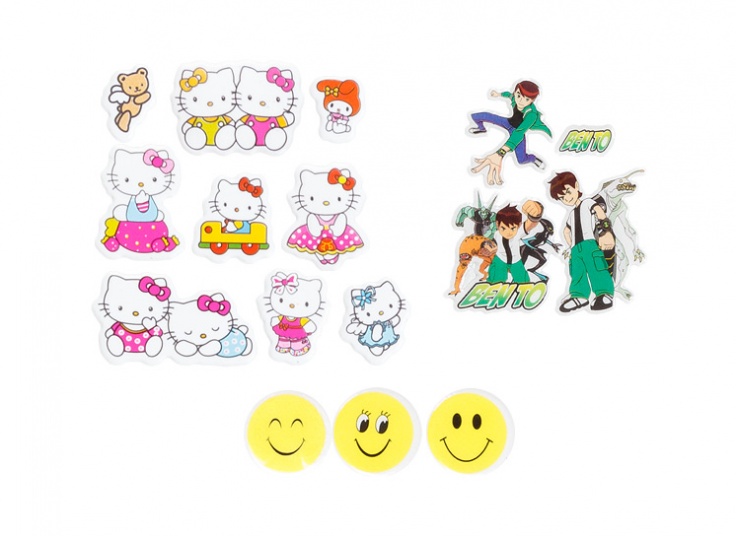 استیکر برجسته کارتونی