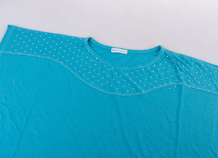 ست تاپ و برمودا سایز بزرگ زنانه Jeweled