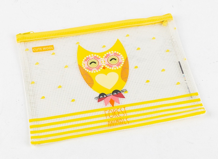 پوشه زیپ دار طرح فانتزی