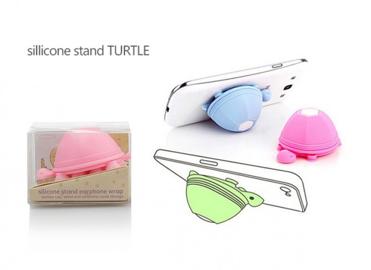 استند موبایل طرح لاک پشت