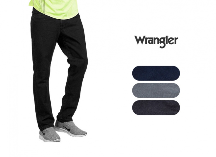 شلوار جین راسته مردانه طرح Wrangler