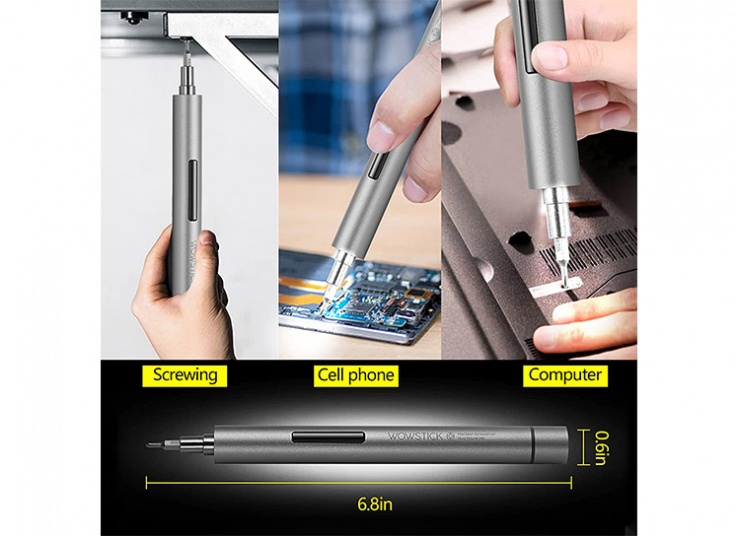 ست پيچ گوشتي شارژي شیائومی مدلWowstick 1F Plus 69 in 1