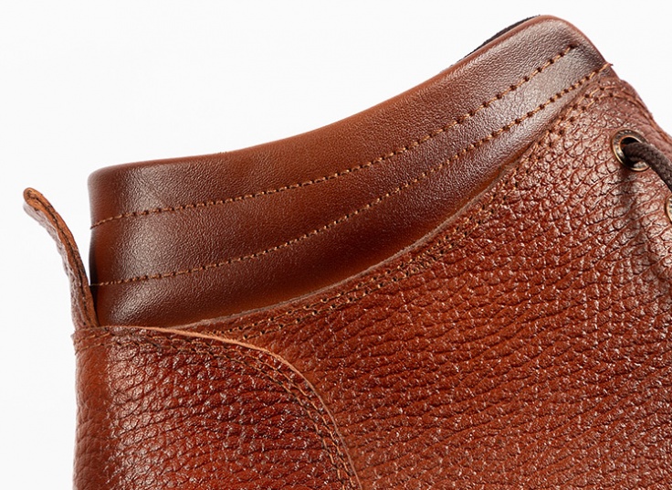 نیم بوت مردانه چرم طبیعی ecco