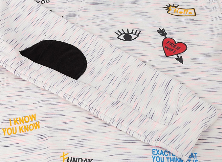 بلوز زنانه چاپ استیکر