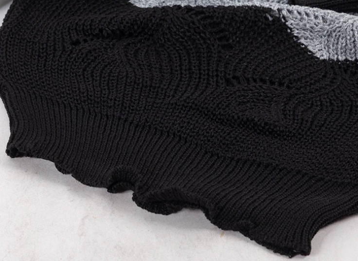 بلوز بافت زنانه یقه شل