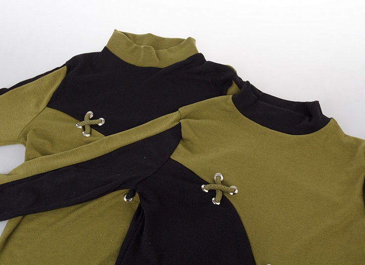 بلوز دو رنگ زنانه Cross