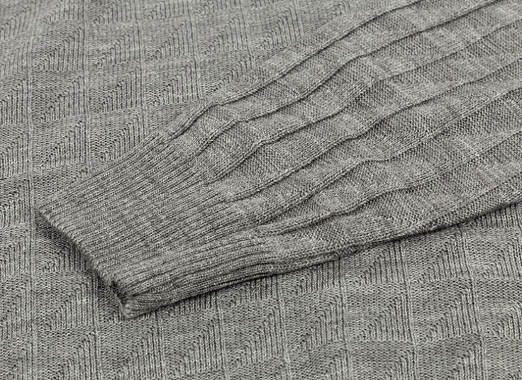 یقه اسکی بافت طرحدار