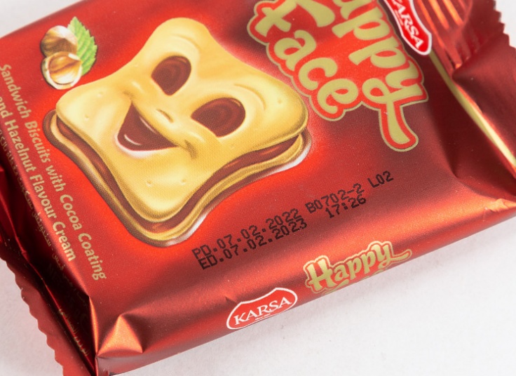 پک 24 عددی بیسکوییت ساندویچی Happy face