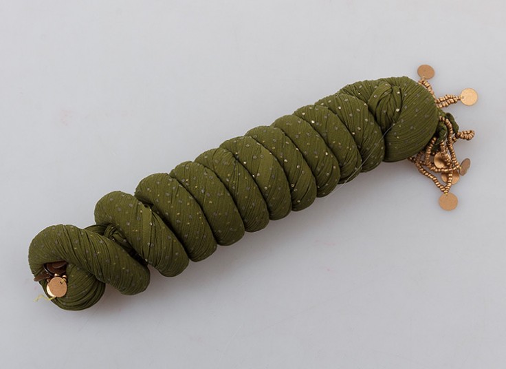 شال حریر مدل دورچین هندی