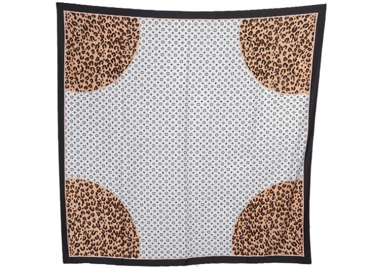 روسری ساتن ابریشم قواره دار Multi Brand