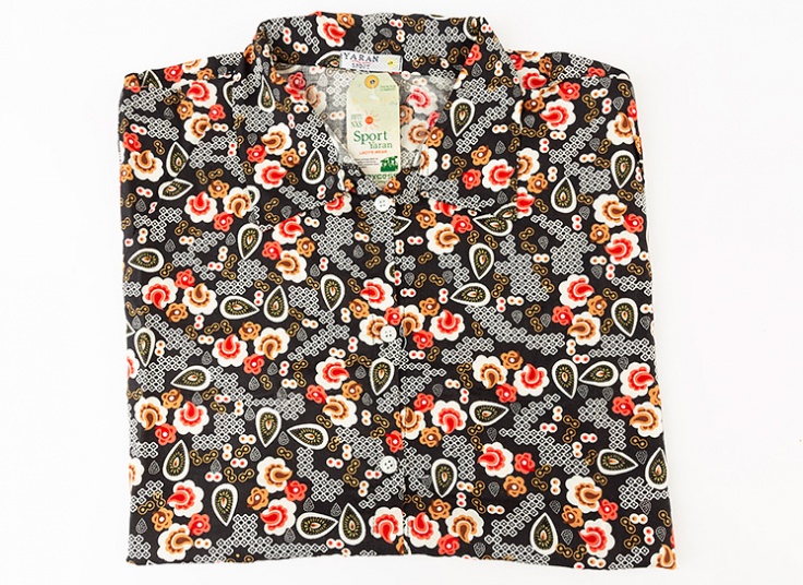 تاپ نخی آستین کلاغی