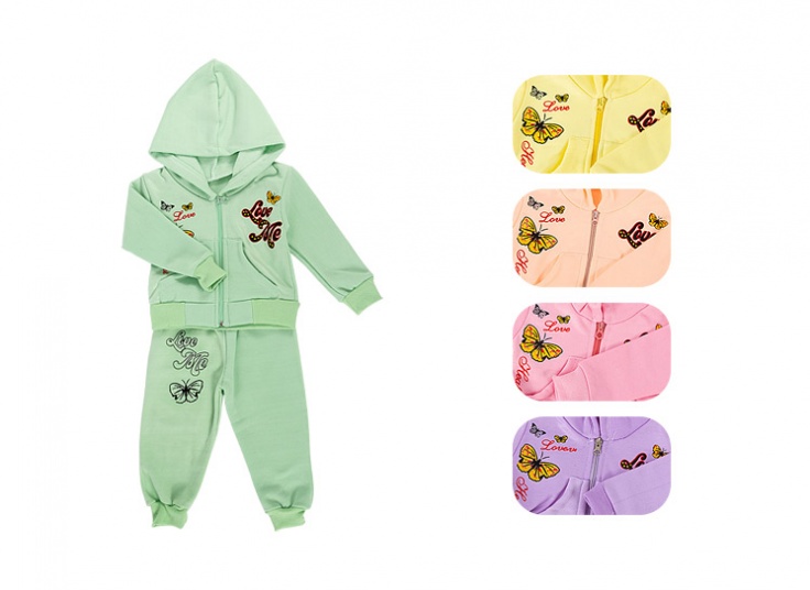 ست سویشرت شلوار دخترانه Love