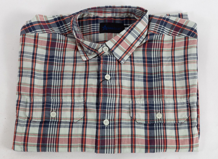 پیراهن چهارخانه Blue Star