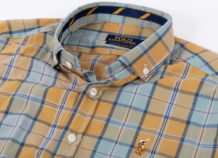 پیراهن آستین بلند طرح Ralph Lauren