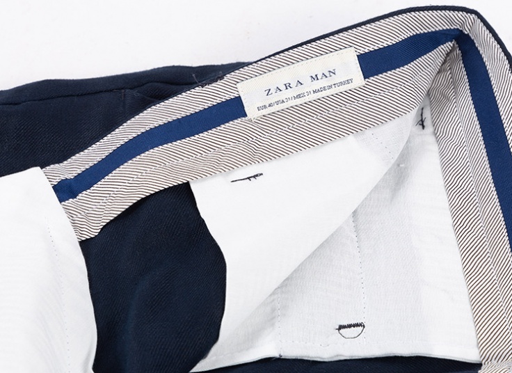 شلوارک مردانه لینن zara