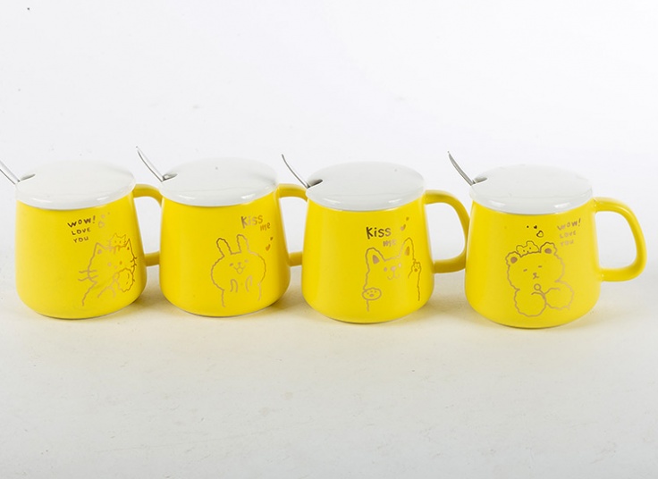 ماگ سرامیکی متنوع درب دار