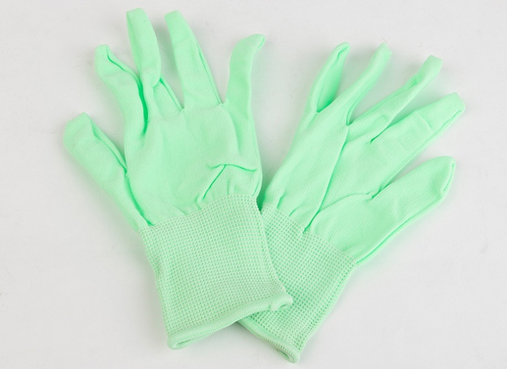 دستکش کار نخی رنگی