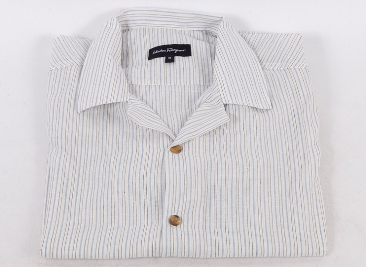 پیراهن یقه انگلیسی آستین کوتاه