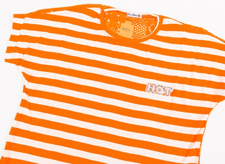 تیشرت راه راه زنانه