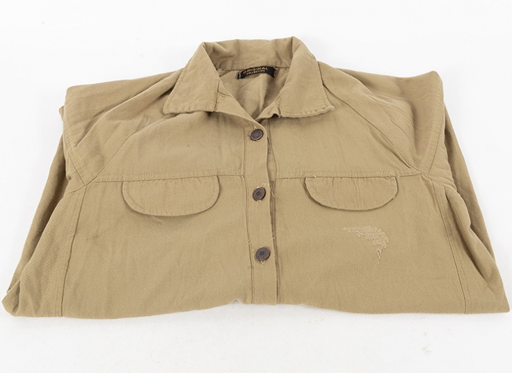 شومیز مانتویی کتان