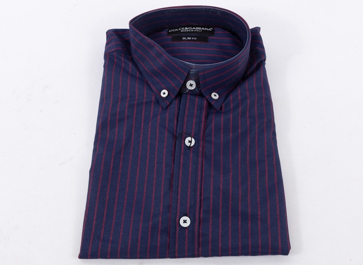 پیراهن مردانه راه راه طرح D&G