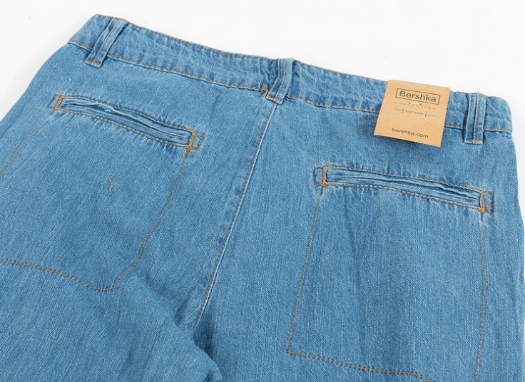 شلوار اسلش جین  Bershka