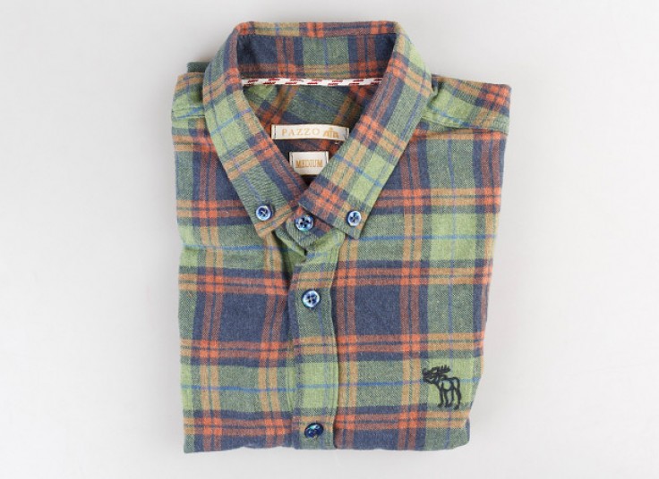 پیراهن پشمی مردانه طرح Abercrombie