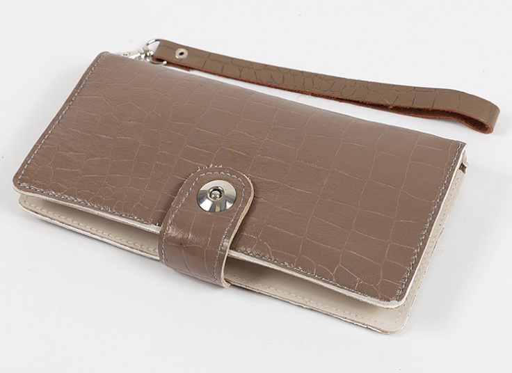 کیف پول و موبایل چرمی