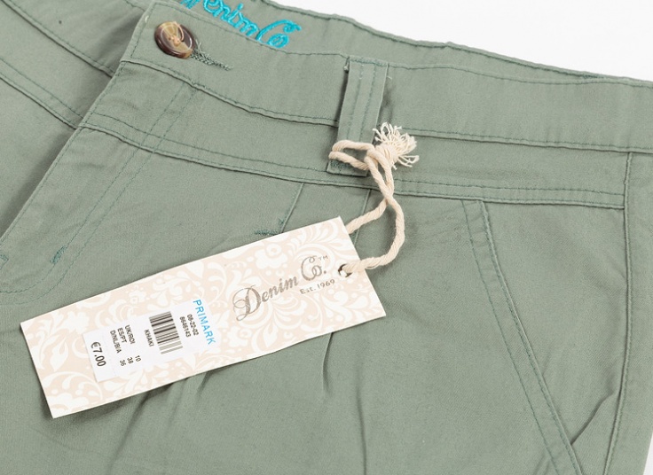 شلوارک زنانه کتان Primark