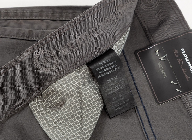 شلوار کتان مردانه 5 جیب Weatherproof