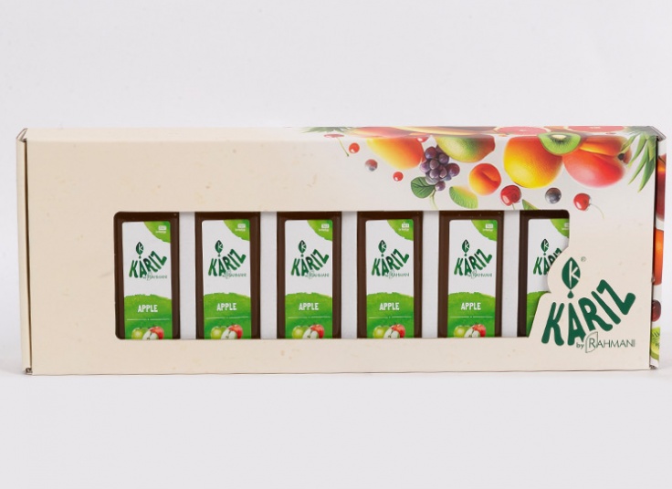 انواع آبمیوه و اسموتی Kariz