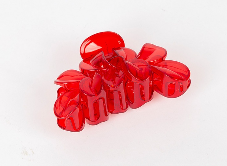 کلیپس مو شیشه‌ای طرح برگ