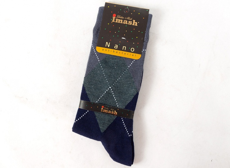 جوراب ساقدار مردانه imash طرح اسکاچ