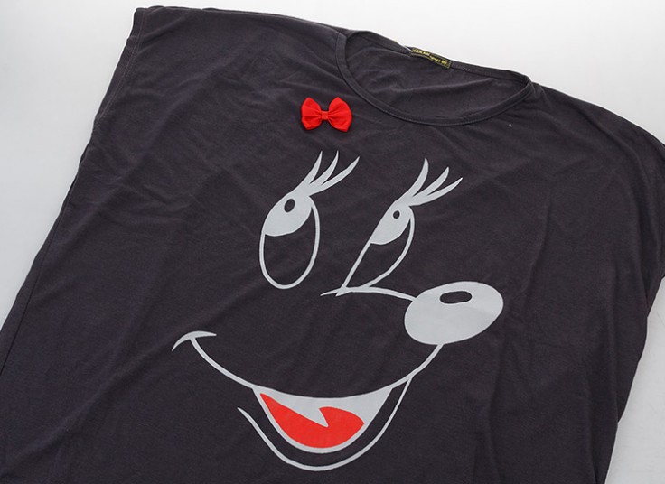 تیشرت زنانه سایز بزرگ Minnie Mouse