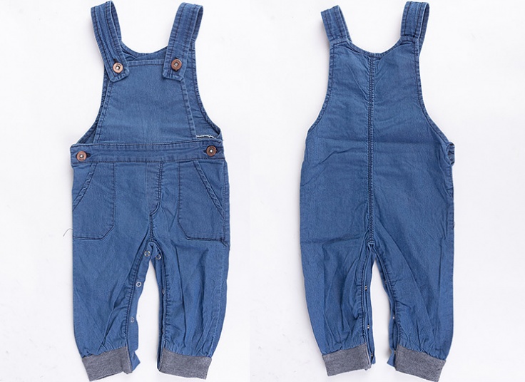 سرهمی جین بچگانه Buttoned