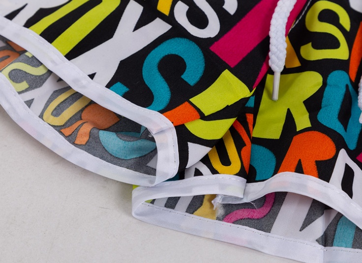 شلوارک زنانه طرح هاوایی