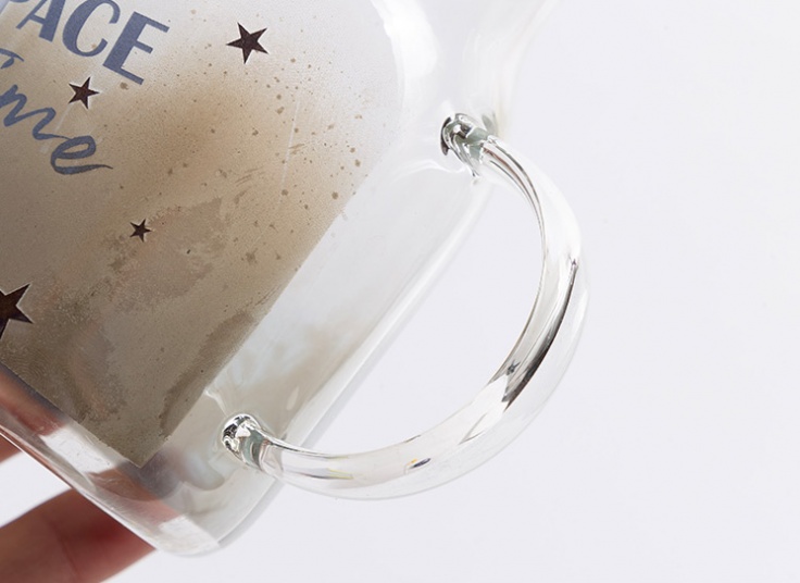 ماگ شیشه ای فانتزی