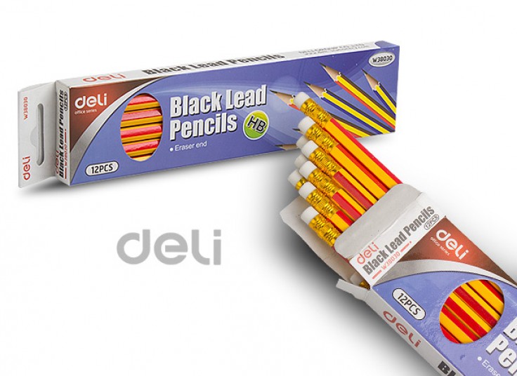 پکیج مداد مشکی Deli