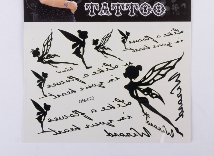 برچسب تاتو موقت JE