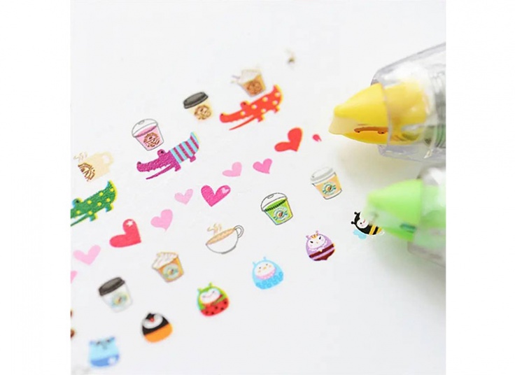 چسب واشی خودکاری طرح فانتزی