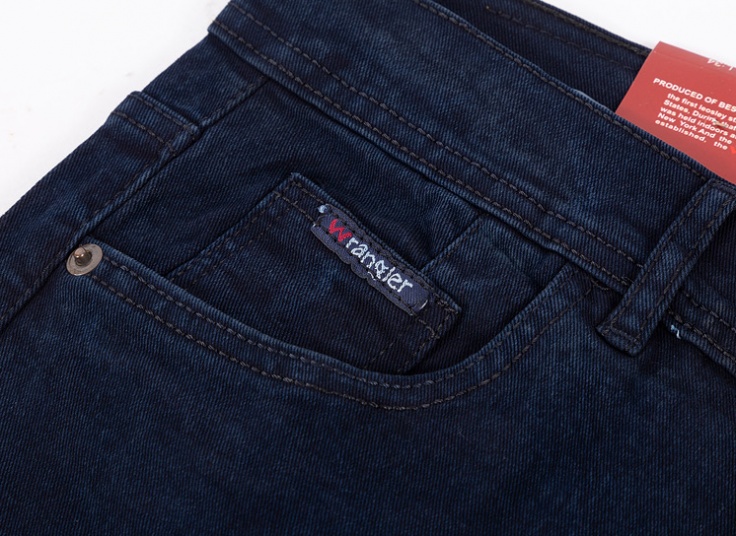 شلوار جین راسته مردانه طرح Wrangler