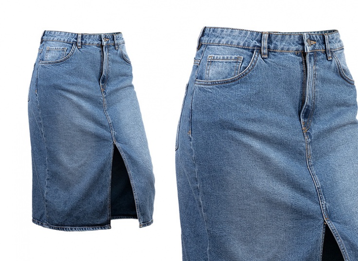 دامن جین زنانه طرح ZARA