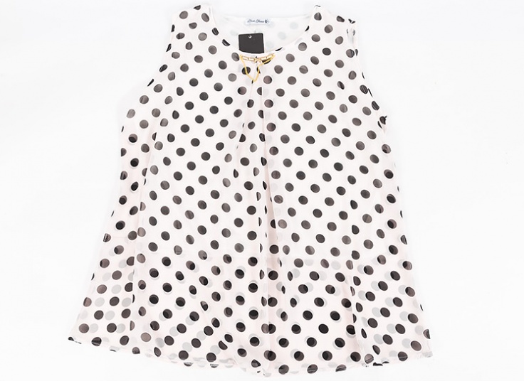 تاپ طرح دار حریر زنانه