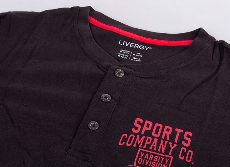 تیشرت آستین بلند مردانه LIVERGY