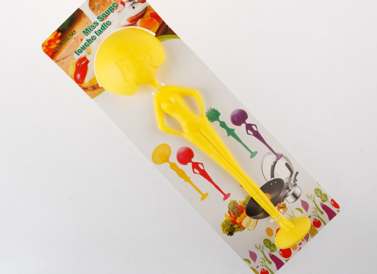 کفگیر و ملاقه طرح آدمک