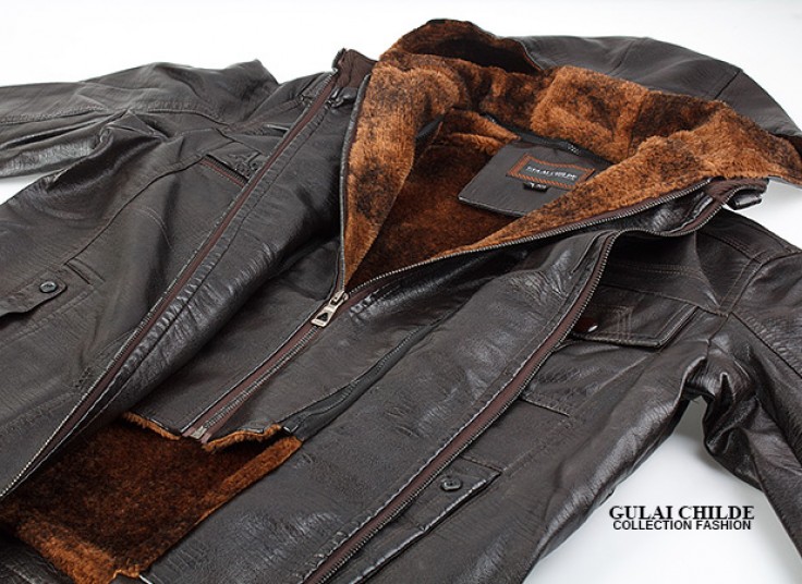 کاپشن چرم CASUAL